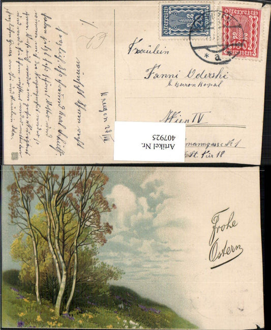 407925, Artist AK Easter Landscape Trees