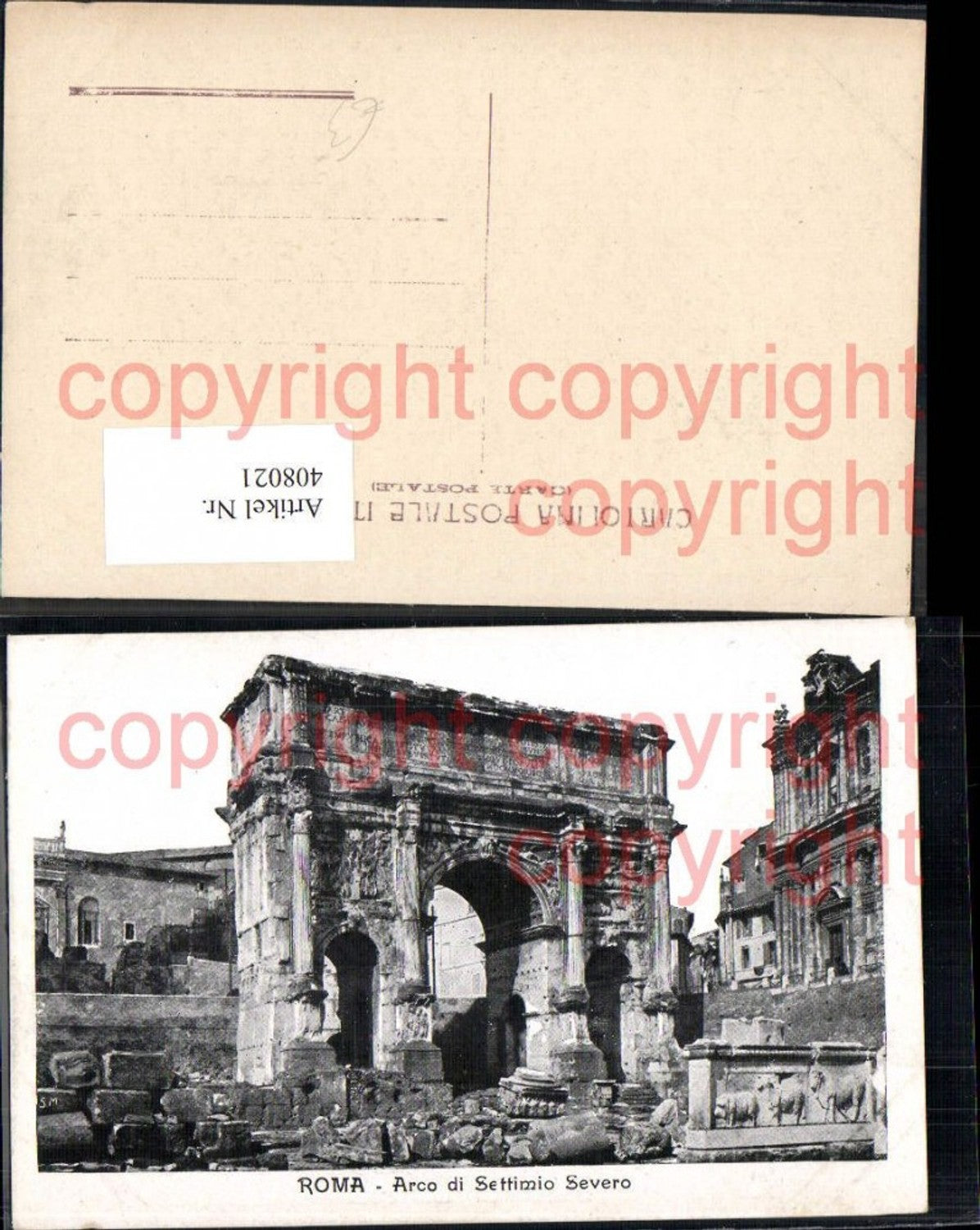 408021,Roma Rom Arco di Settimio Severo Triumphbogen Archäologie Ausgrabung