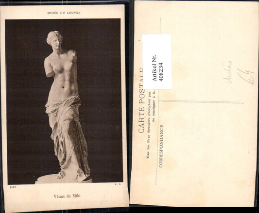 408234,Venus de Milo Statue Skulptur Erotik Archäologie Ausgrabung