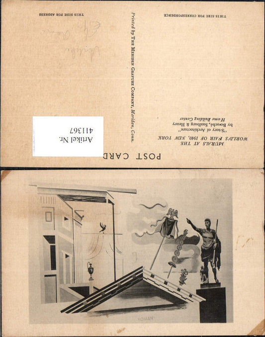 411367,Künstler Ak Bouche Roman Römer Antike