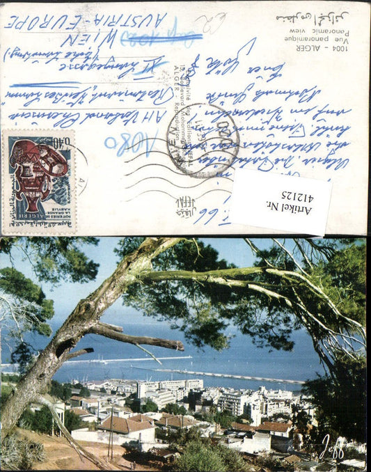 412125,Algeria Alger Algier Vue panoramique Teilansicht