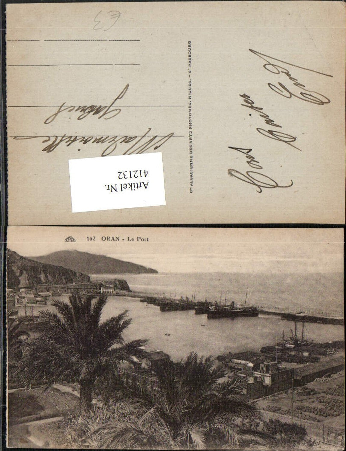 412132,Algeria Oran Le Port Hafen