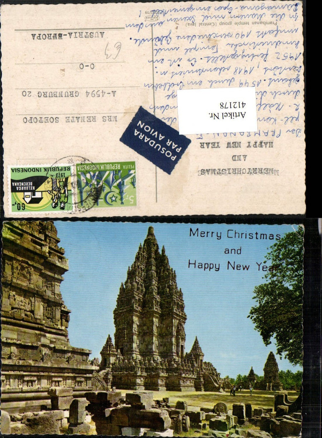 412178,Indonesia Central Java Prambanan temple group Tempel