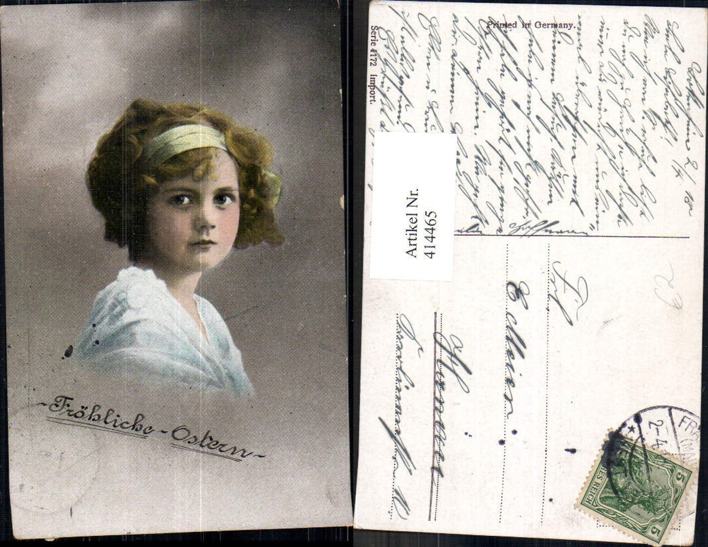 414465,Kind Mädchen Haarband Portrait