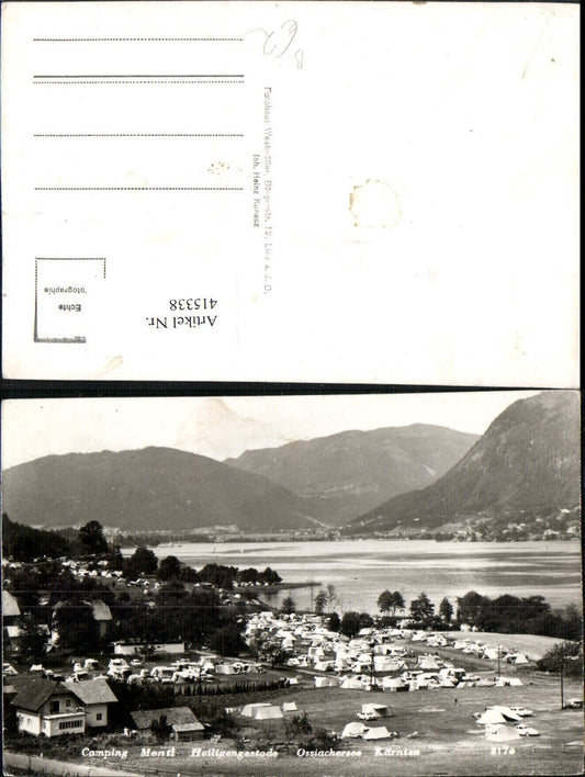 415338,Villach Camping Mentl Heiligengestade am Ossiachersee Bergkulisse