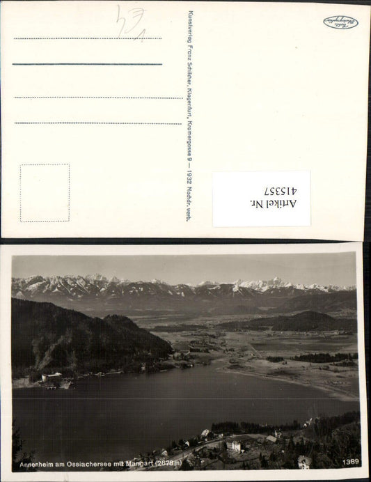 415357,Annenheim b. Treffen am Ossiachersee m. Mangart Bergkulisse