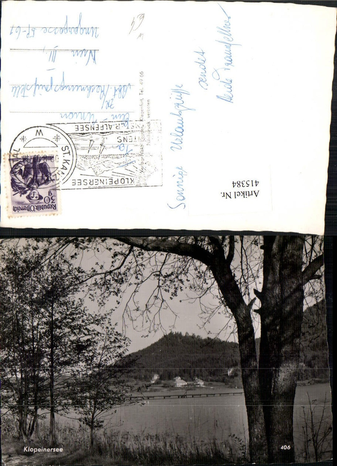 415384,Klopeinersee See b. St. Kanzian Partie