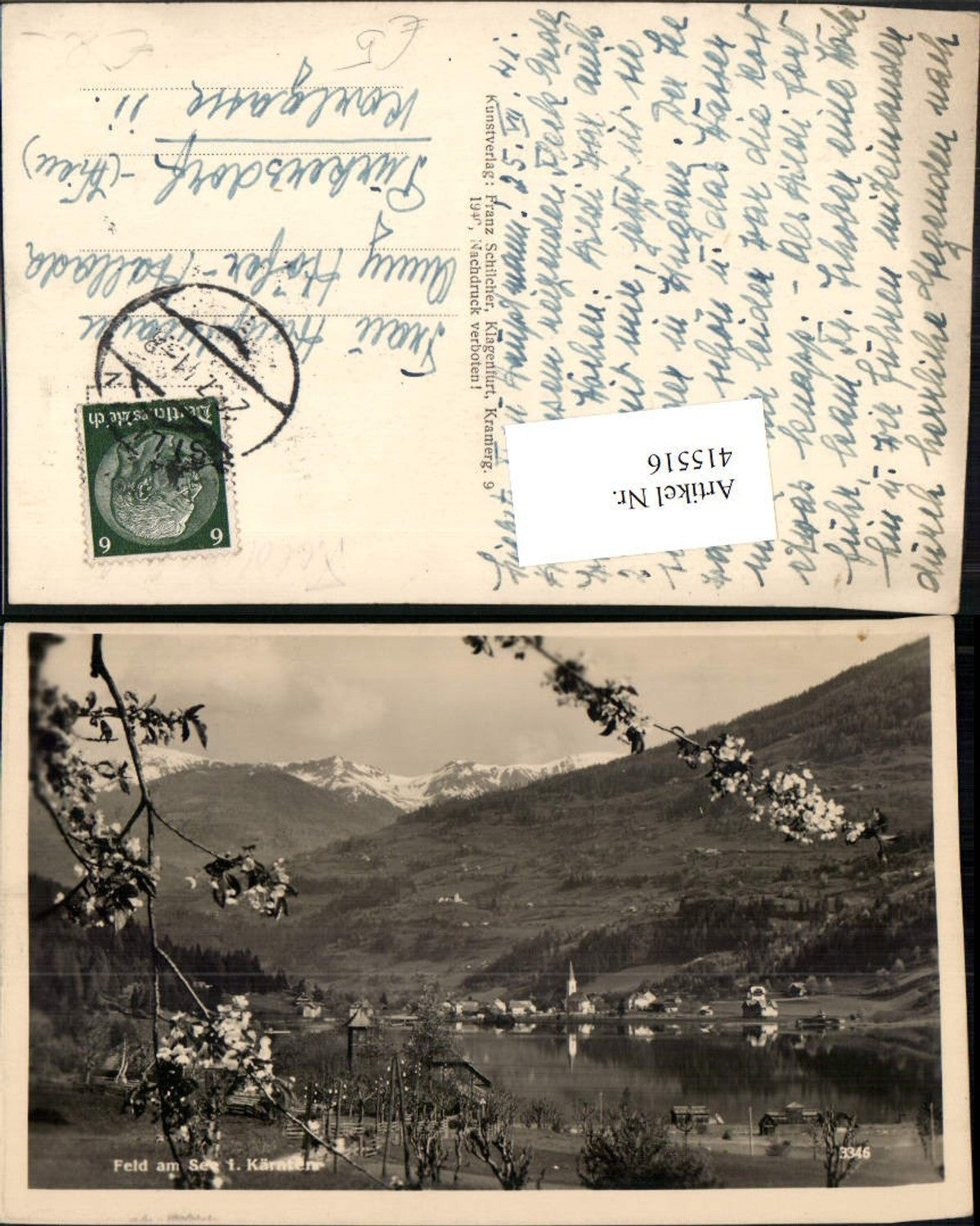 415516,Feld am See Totale Bergkulisse pub Franz Schilcher 3346
