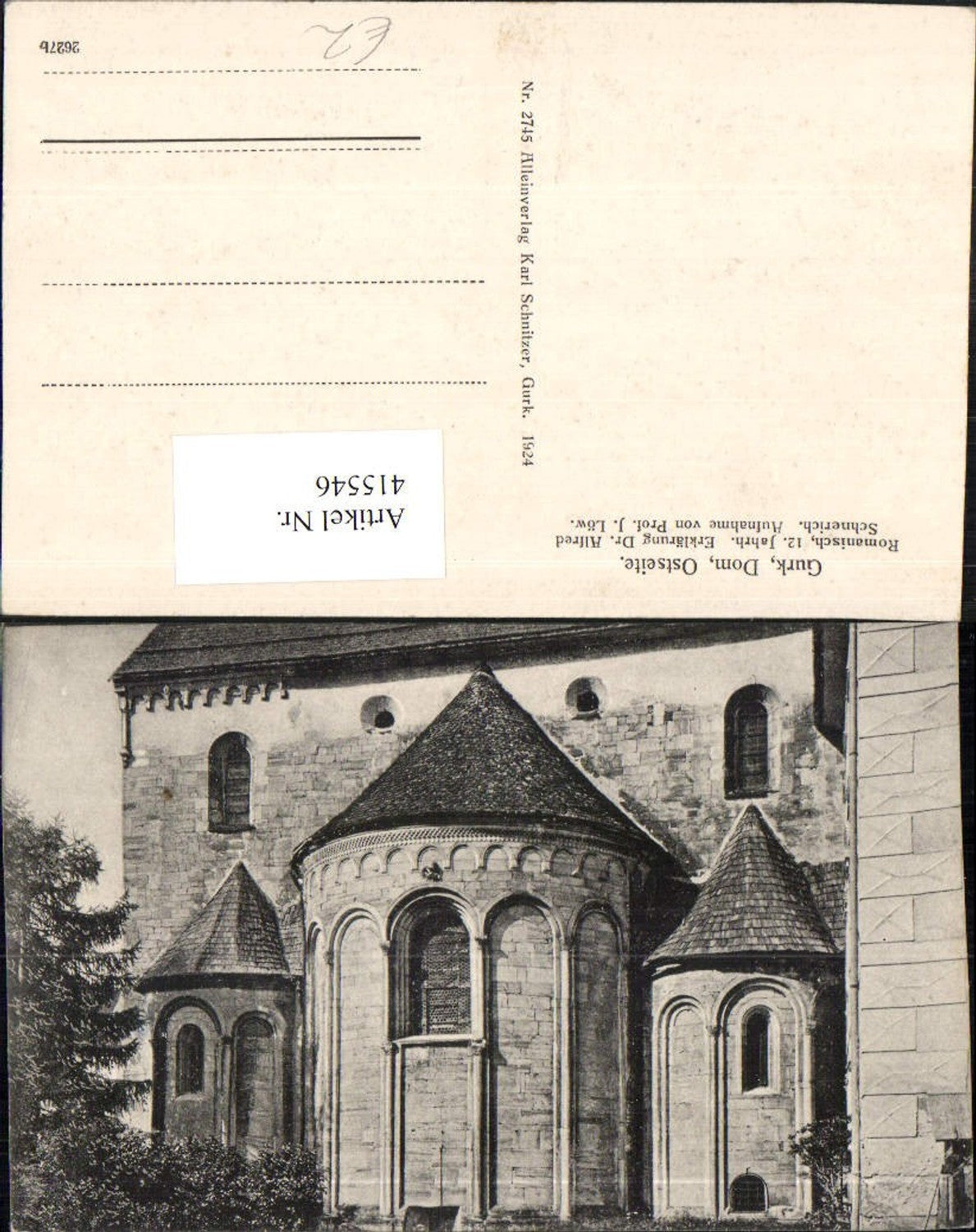 415546,Gurk Dom Kirche Ostseite