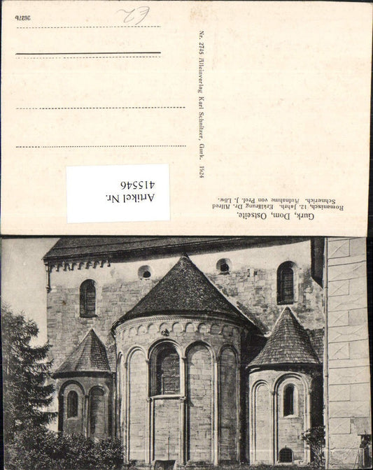 415546,Gurk Dom Kirche Ostseite