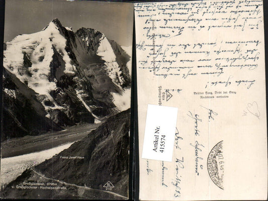 415574,Großglockner u. Hochalpenstraße b. Heiligenblut Bergkulisse