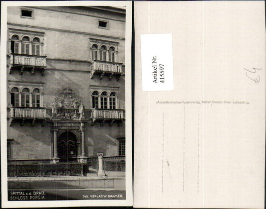 415597,Spittal an d. Drau Schloss Porcia