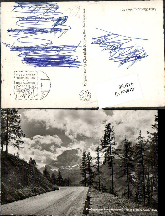 415658,Großglockner Hochalpenstraße b. Heiligenblut Hohe Dock Bergkulisse