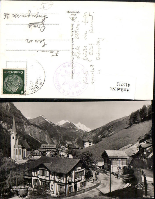 415712,Heiligenblut Totale Hotel Handlung m. Großglockner Bergkulisse