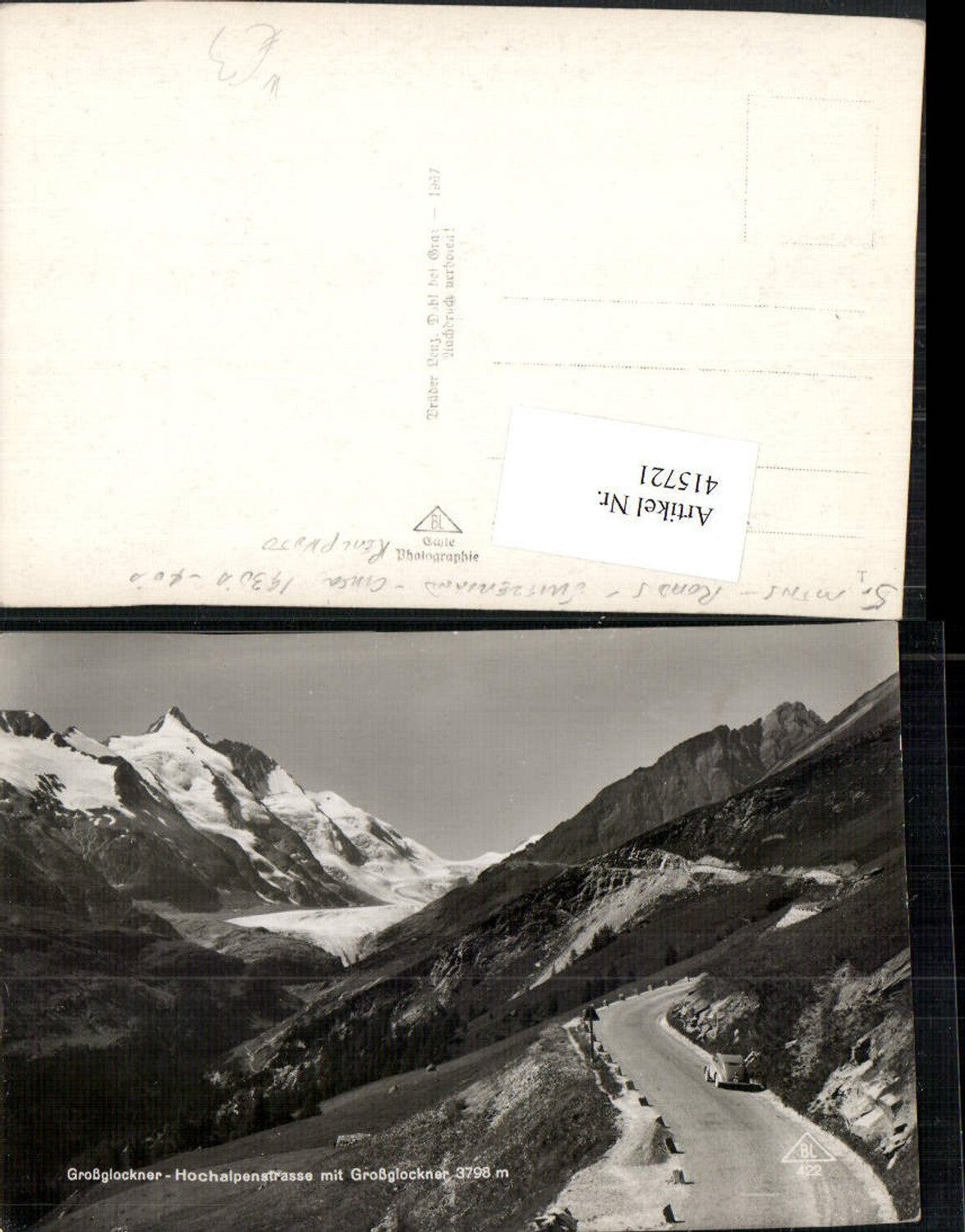 415721,Großglockner Hochalpenstraße b. Heiligenblut Bergkulisse