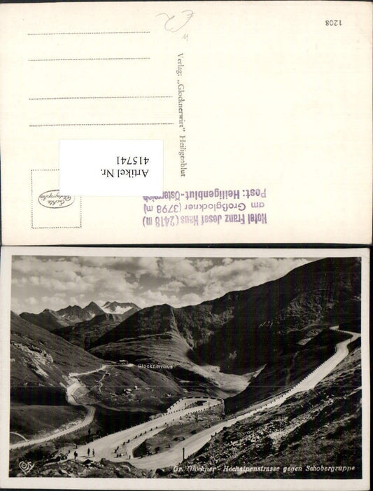 415741,Großglockner Hochalpenstraße b. Heiligenblut Bergkulisse pub Cosy