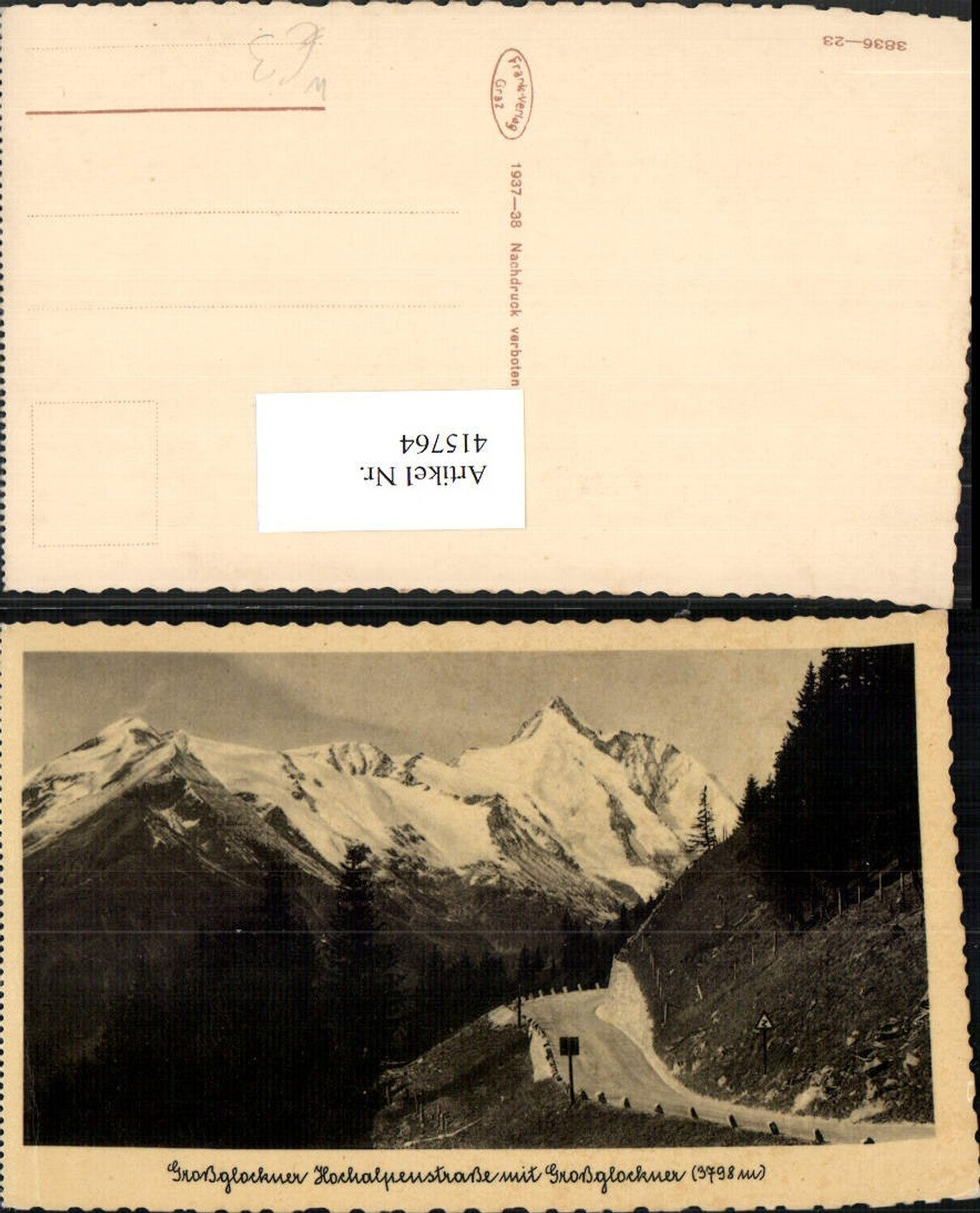 415764,Großglockner Hochalpenstraße b. Heiligenblut Bergkulisse
