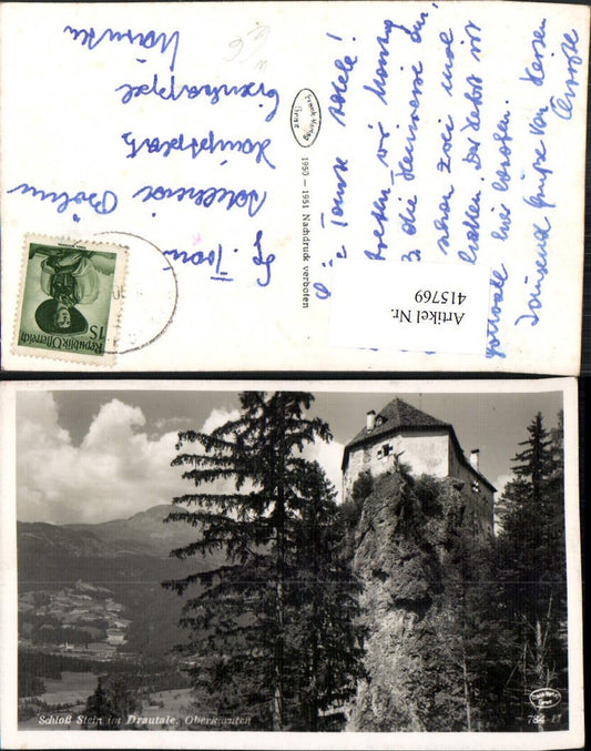 415769,Schloss Stein im Drautal b. Dellach