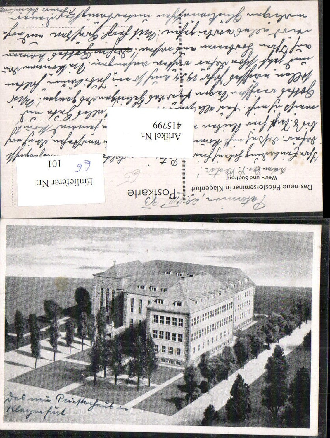 415799,Klagenfurt Priesterseminar Gebäude