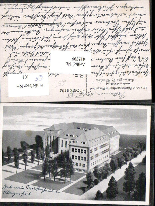 415799,Klagenfurt Priesterseminar Gebäude
