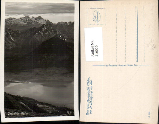416056,Dachstein vom Schafberggipfel b. St. Wolfgang Bergkulisse pub Cosy