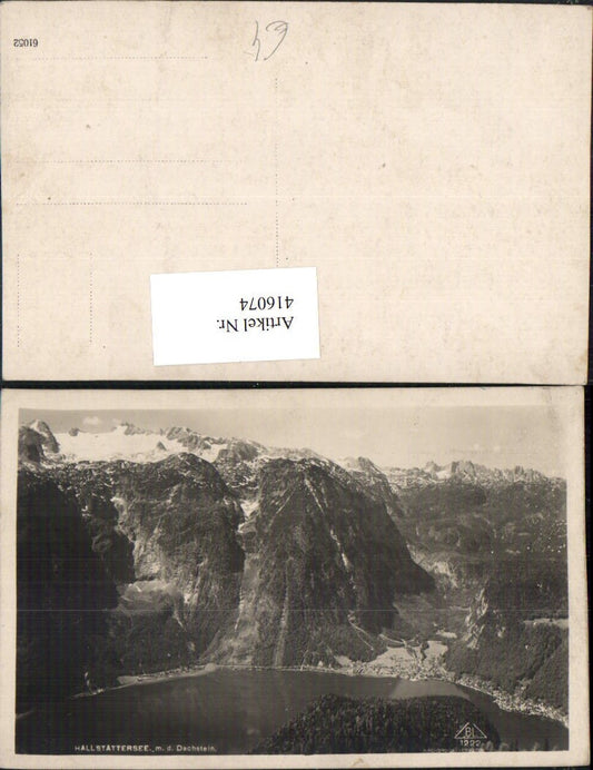 416074,Hallstättersee See b. Hallstatt m. Dachstein Bergkulisse