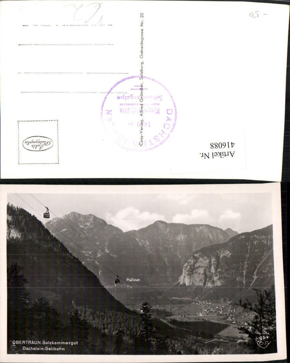 416088,Obertraun Totale Dachstein-Seilbahn Bergkulisse pub Cosy 554