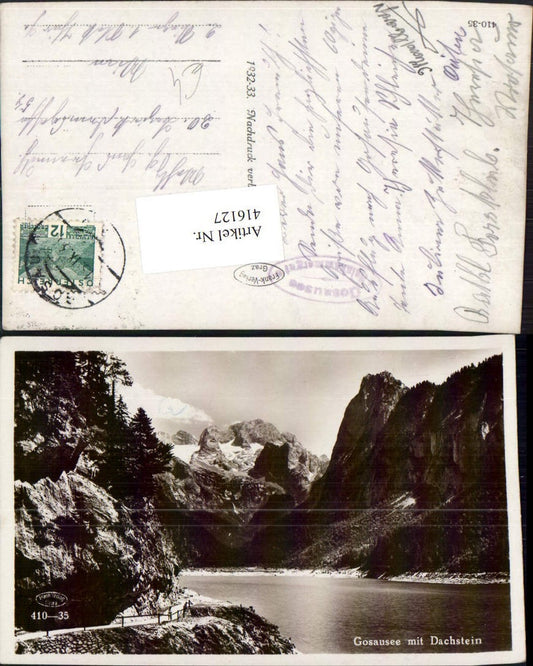416127,Gosausee See b. Gosau m. Dachstein Bergkulisse