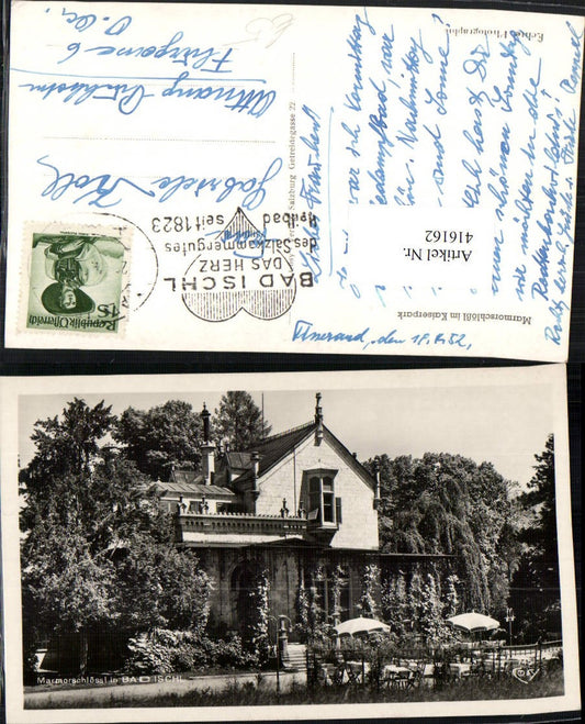 416162,Bad Ischl Marmorschlössl Schloss pub Cosy