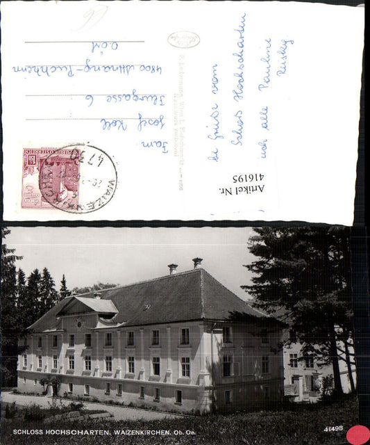 416195,Waizenkirchen Schloss Hochscharten