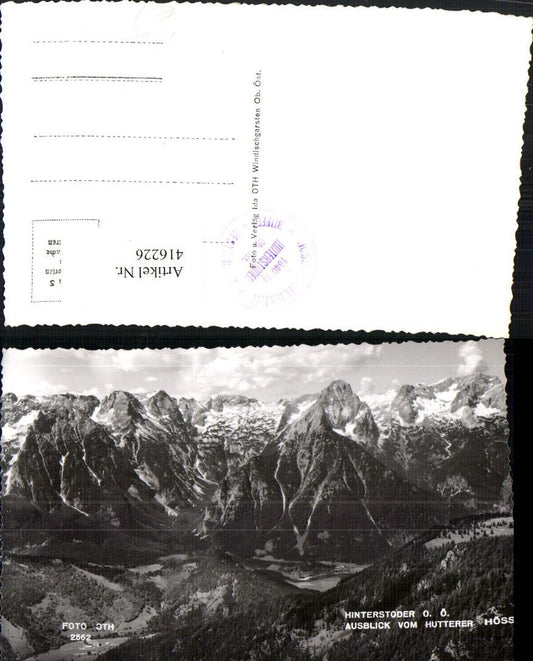 416226,Hinterstoder Ausblick vom Hutterer Höss Bergkulisse pub Foto Oth 2562