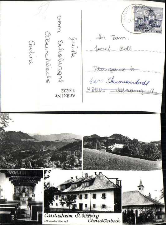 416232,Oberschlierbach Caritasheim St. Wilbirg Mehrbildkarte