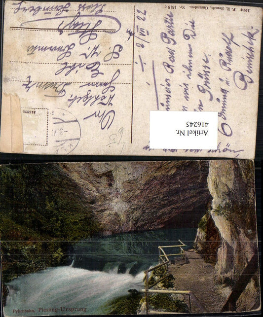 416245,Pießling-Ursprung b. Windischgarsten Wehr pub F. E. Brandt 1518c