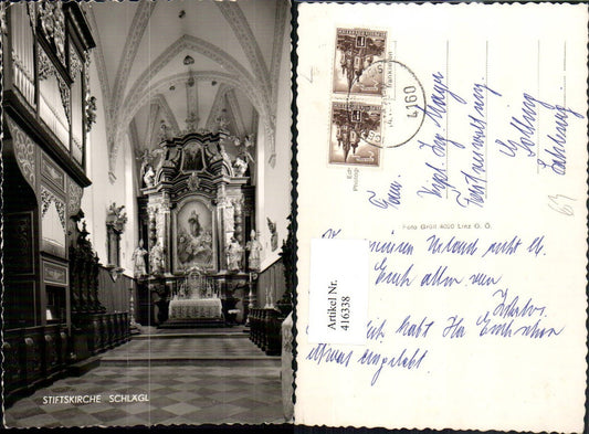 416338, Schlägl Abbey Church, Church Interior View, Organ