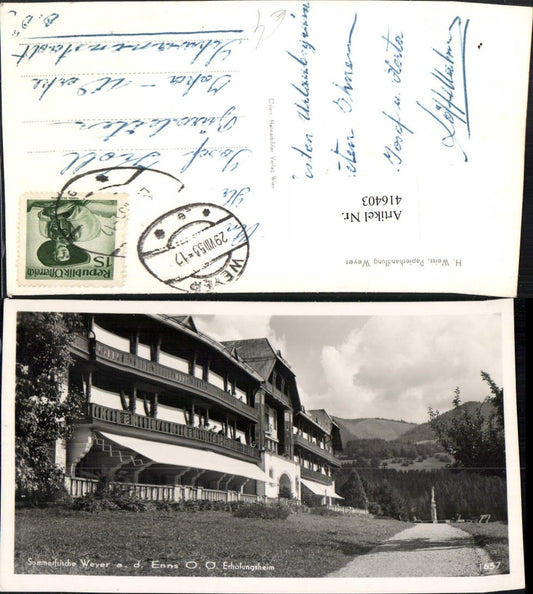 416403,Weyer an d. Enns Erholungsheim
