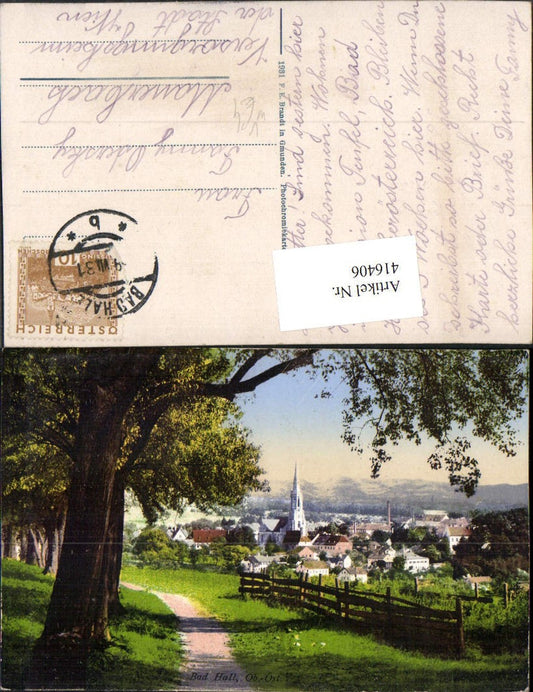 416406,Bad Hall Totale Wegpartie pub F. E. Brandt 1431