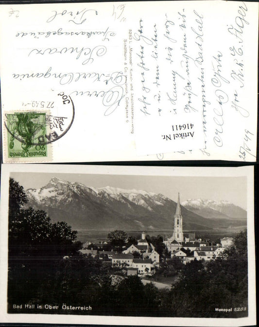 416411,Bad Hall Totale Bergkulisse