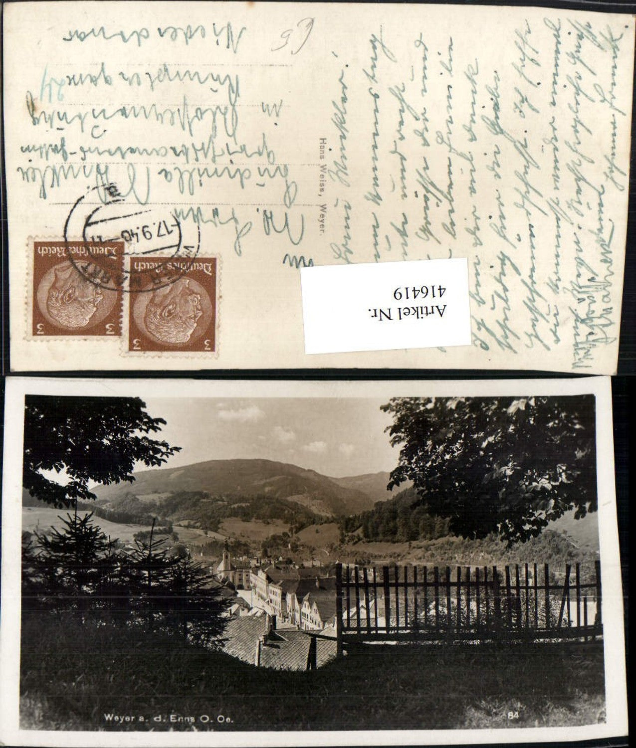 416419,Weyer an d. Enns Teilansicht