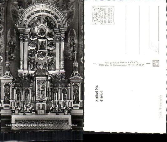416431,Wallfahrtsbasilika Puchheim Kirche Altar