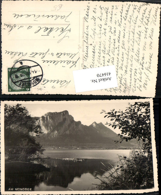 416470,Mondsee See Bergkulisse