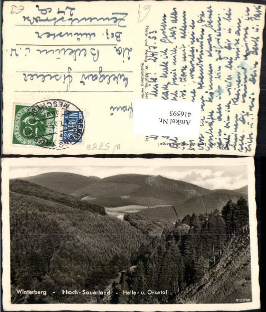 416595,Winterberg im Hochsauerland Helle- u. Orketal Landschaft