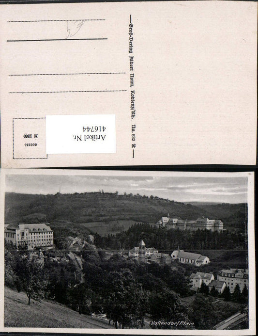 416744,Vallendar am Rhein Teilansicht