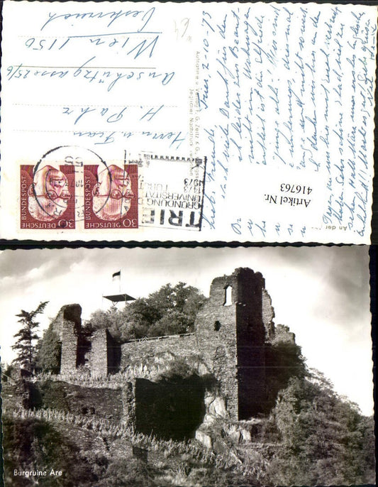 416763,Burgruine Ruine Are b. Altenahr