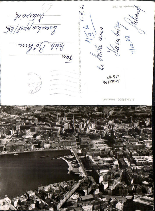 416782,Hamburg Innenstadt Teilansicht