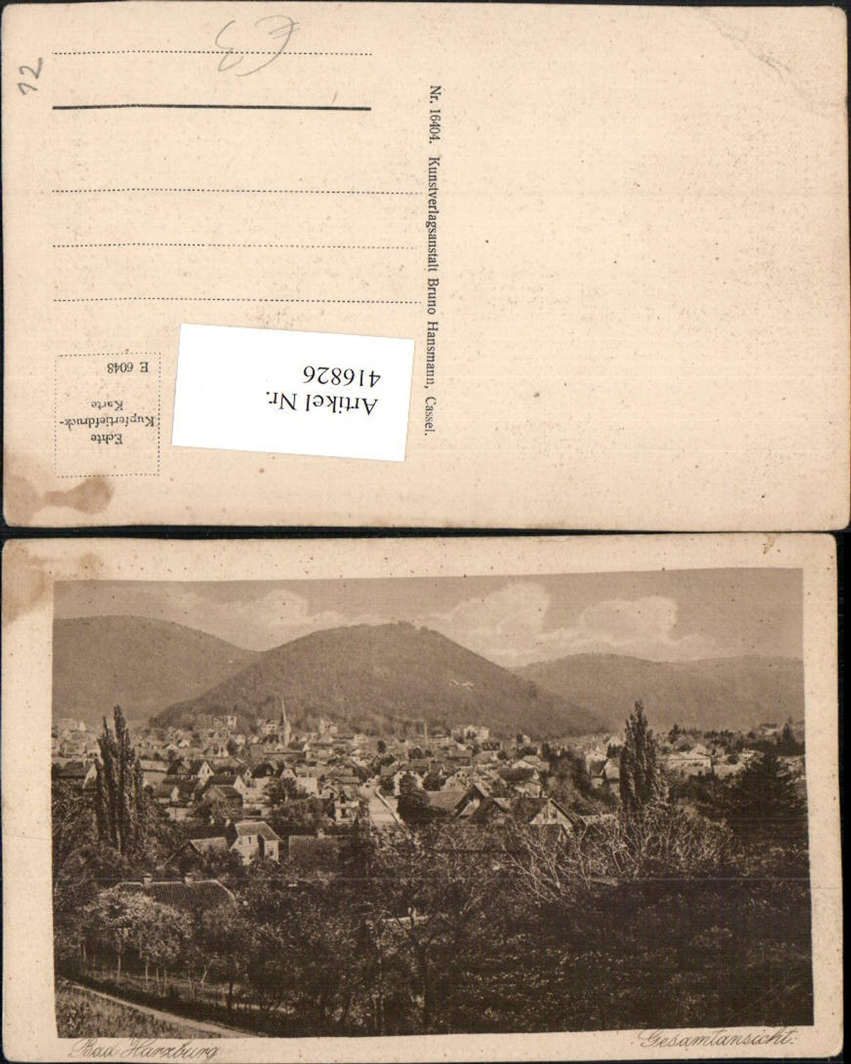 416826,Bad Harzburg Totale