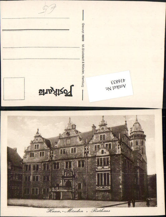 416833,Hannoversch Münden Rathaus Gebäude