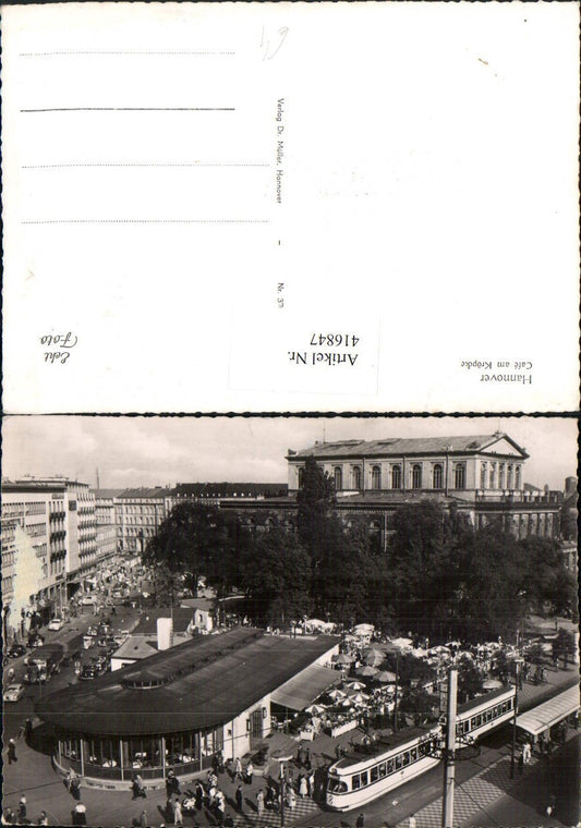 416847,Hannover Cafe am Kröpcke Straßenbahn