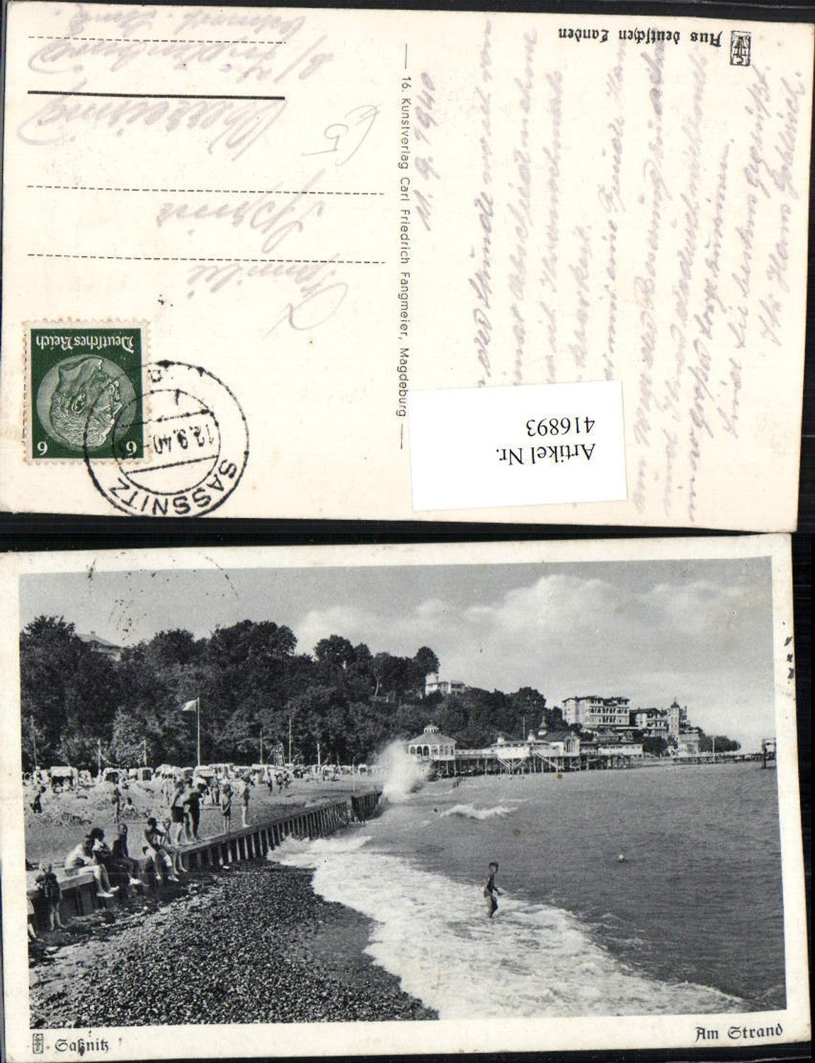 416893,Sassnitz Strand Strandleben