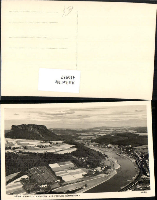 416957,Sächsische Schweiz Lilienstein von d. Festung Königstein
