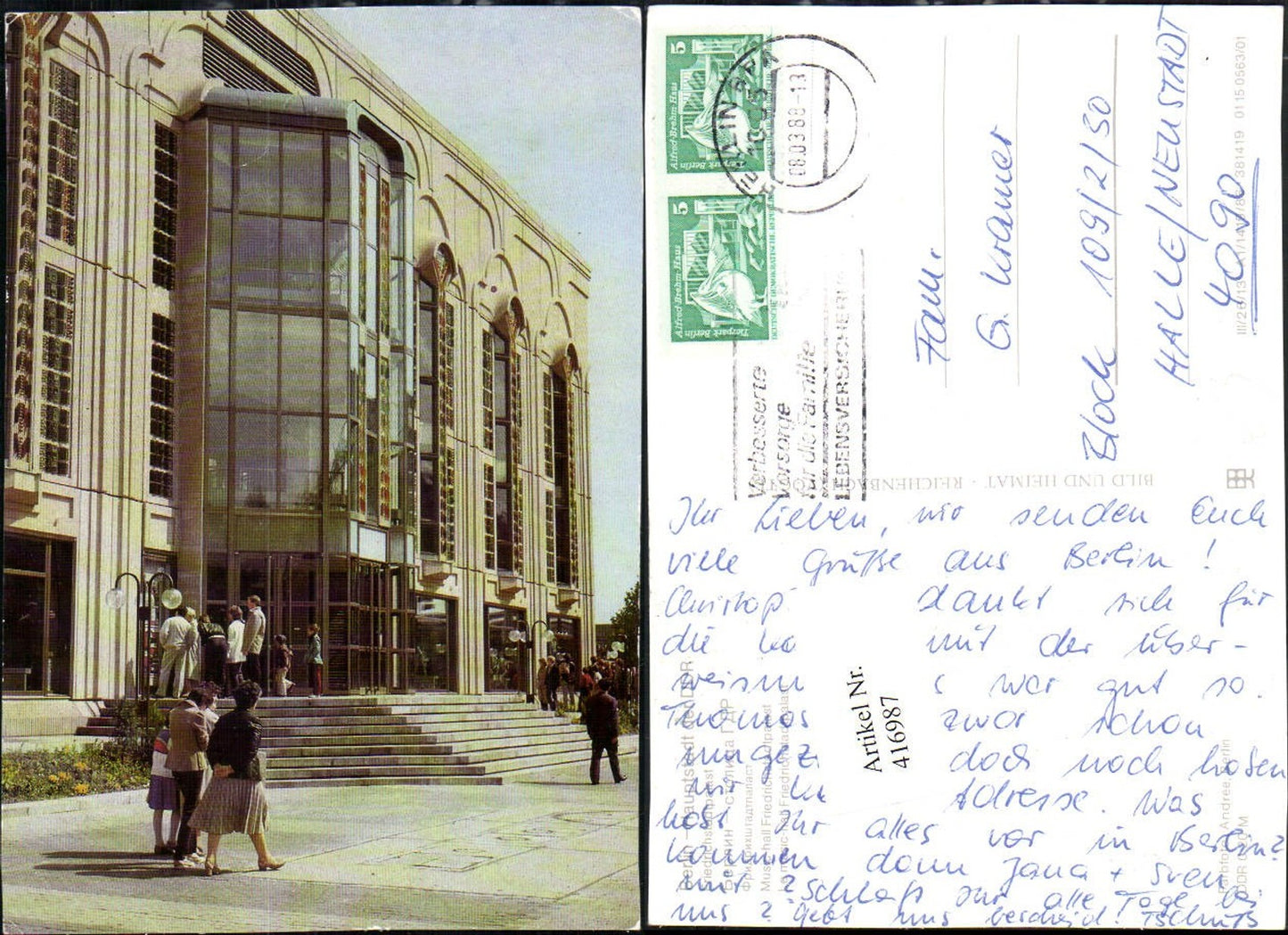 416987,Berlin Friedrichstadtpalast Gebäude